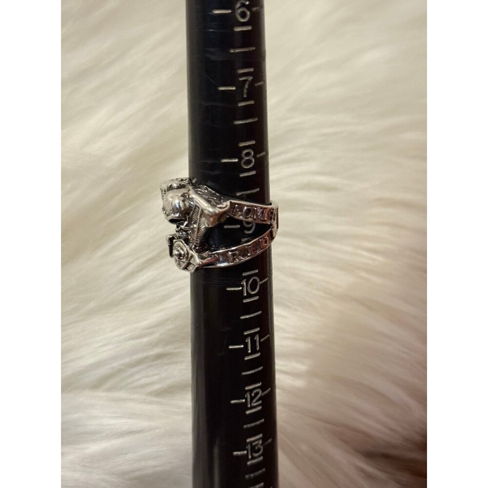 Love To‎ Ride Skull Ring - Picture 7 of 7